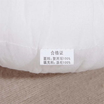 45/50/55cm Round White Cushion Pillow Interior