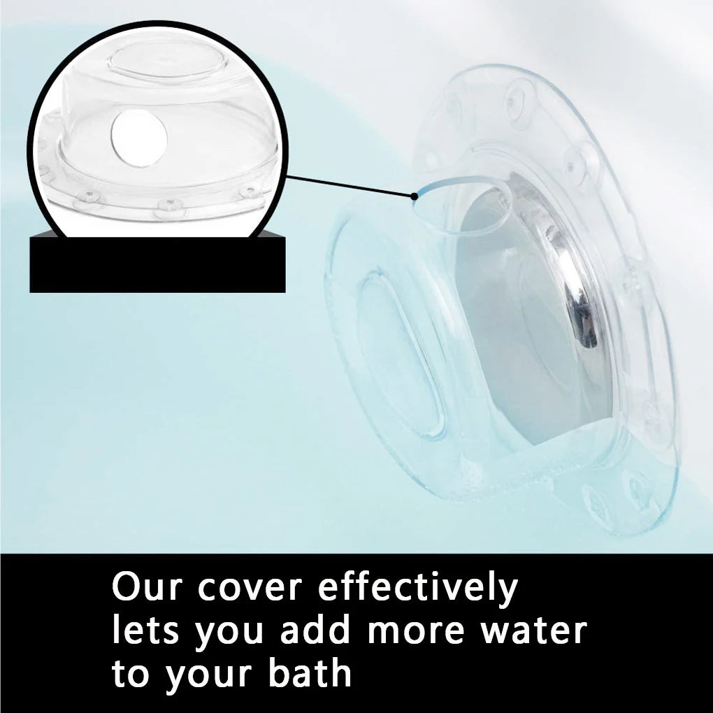 PVC Bath Overflow Drain Cover
