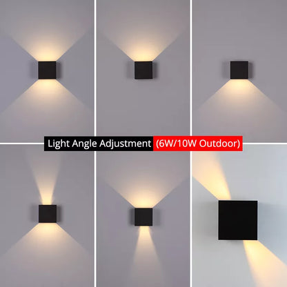 6W/10W LED Wall Light Outdoor Waterproof