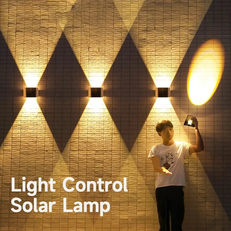 Adjustable Angle Solar Wall Light