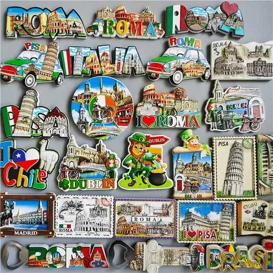 Italy Roma Fridge Magnets Tourist Souvenir