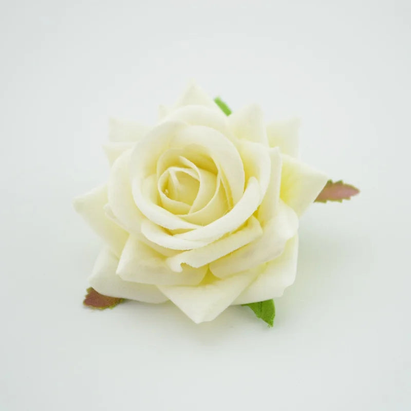 Artificial Flowers Silk Roses Bridal Wrist Material