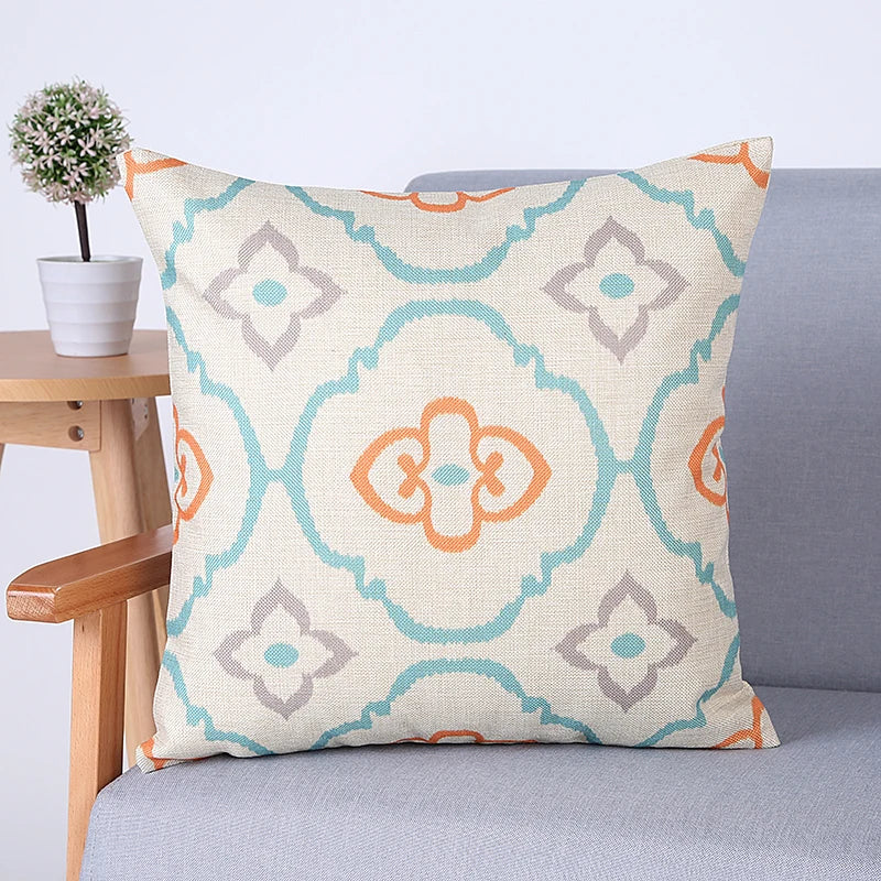 Geometric Cushion Cover Decorative Throw Pillows