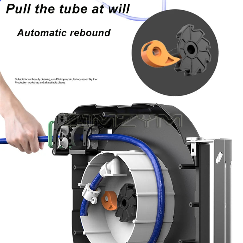 Automatic Retractable Hose Reel Water Drum