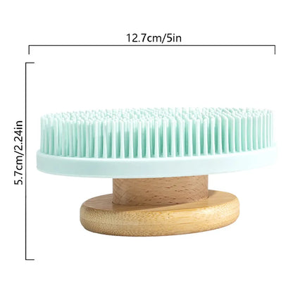 Silicone Brush Head Back Scrubber Shower Brush