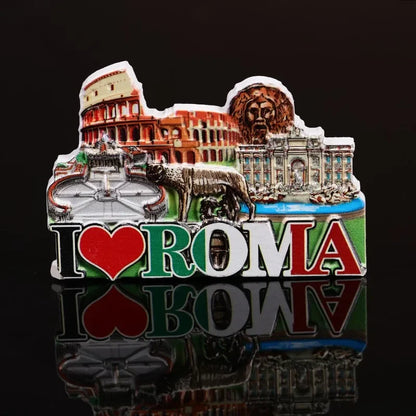 Italy Roma Fridge Magnets Tourist Souvenir