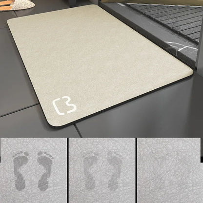 Diatomite Absorbent Mat for Bath Floor