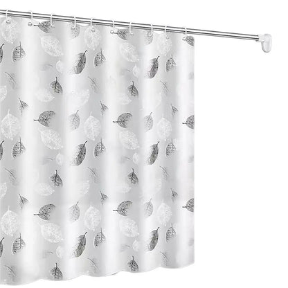 YOUZI PEVA Shower Curtain With Hooks