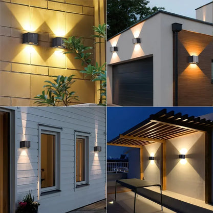 Adjustable Angle Solar Wall Light