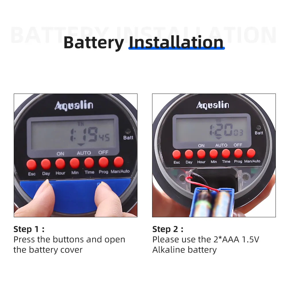 Automatic LCD Display Watering Timer