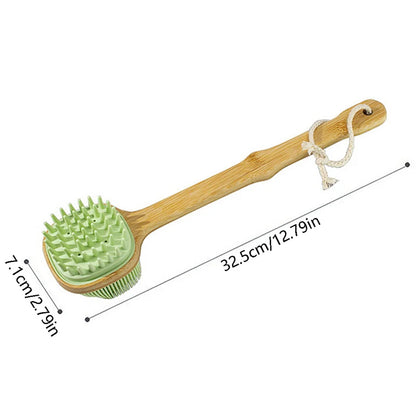 Silicone Brush Head Back Scrubber Shower Brush