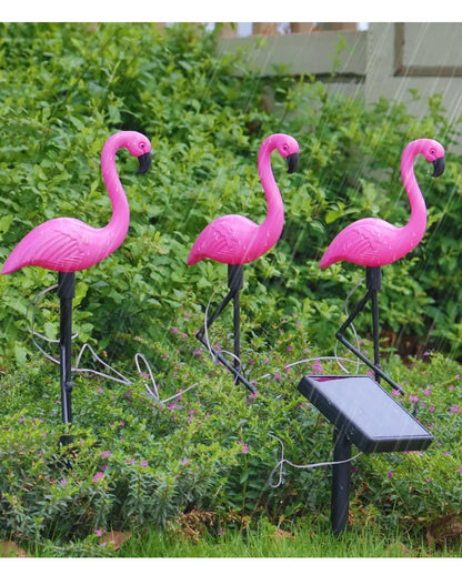 Solar Waterproof Flamingo Lawn Light Garden