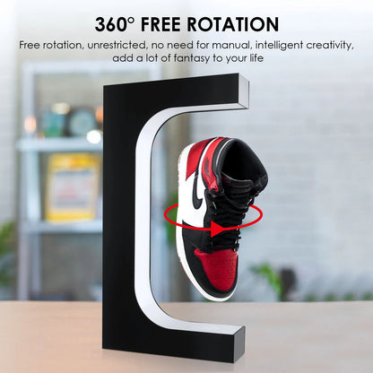 Magnetic Levitation Floating Shoe Display Stand ,Sneaker Stand, House,Holds 500G Weight,Levitating Gap 20Mm