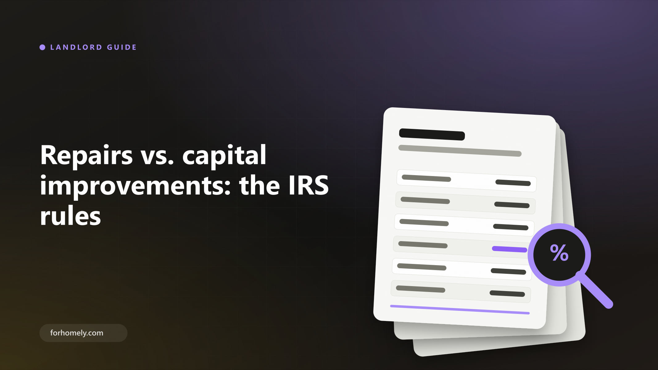 Illustration of stacked documents and a checklist representing IRS classification rules